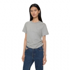 Burberry Women Festival Cotton T-shirt Pale grey melange 81178521