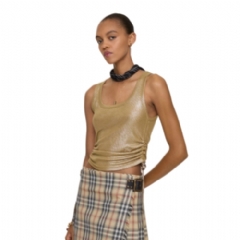 Burberry Women Festival Viscose Tank Top Lignum brown 81189271