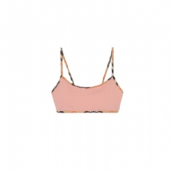 Burberry Women Check Trim Bikini Top Begonia pink 81219711