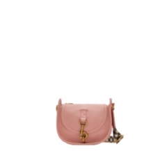 Burberry Women Mini B Clip Messenger Bag Peony pink 81219641