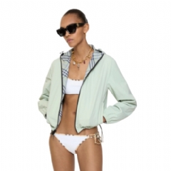 Burberry Women Check Trim Bikini Briefs White 81188111