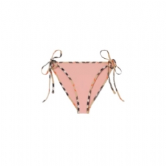 Burberry Women Check Trim Bikini Briefs Begonia pink 81219741