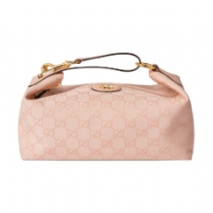 Gucci Women Gucci Vanity medium top handle bag pink GG canvas 857799 AAF0Y 6844