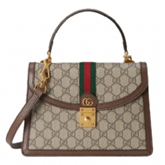 Gucci Women Ophidia medium top handle bag 651055 96IWX 8745
