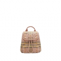 Burberry Women Mini Horseshoe Backpack​ Teacup pink 81189081