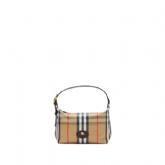 Burberry Women Mini Highlands Duffle Bag​ Sand beige 81197731