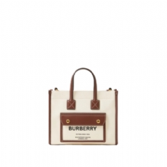 Burberry Women Mini Freya Tote Natural/tan 80441431