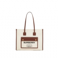 Burberry Women Medium Freya Tote Natural/tan 80441291