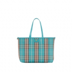 Burberry Women Medium Reversible Bloomsbury Tote​ Atom blue 81200061