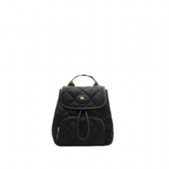 Burberry Women Mini Horseshoe Backpack Black 81187481
