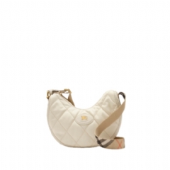 Burberry Women Horseshoe Crossbody Bag​ Soap beige 81236871