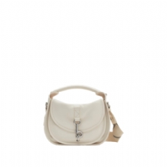 Burberry Women Small B Clip Messenger Bag Soap 81088171