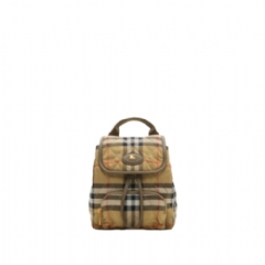 Burberry Women Mini Horseshoe Backpack Sand beige 81189091