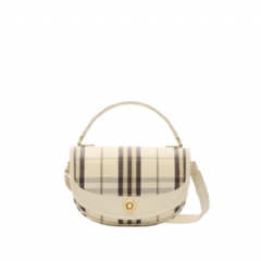 Burberry Women Highlands Crossbody Bag Light beige 81200201