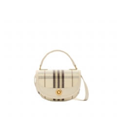 Burberry Women Mini Highlands Bag​ Light beige 81200311