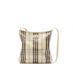 Burberry Women Small Highlands Shoulder Bag Light beige 81200211