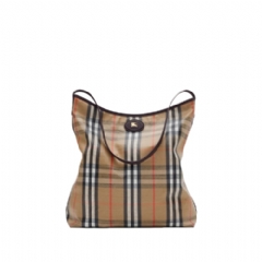 Burberry Women Medium Highlands Shoulder Bag Sand beige 81121951