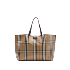 Burberry Women Large Highlands Tote Sand 81121861