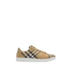 Burberry Women Check Set Sneakers Sand beige 81188551