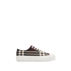 Burberry Women Check Sneakers Mahogany brown 81141161