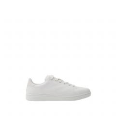 Burberry Women Embossed Check Leather Set Sneakers​ Porcelain white 81188591