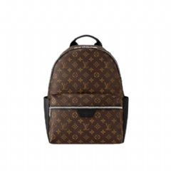 Louis Vuitton Men Discovery Backpack PM Monogram Macassar Canvas M46684