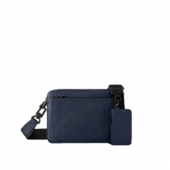 Louis Vuitton Men Trio Messenger Monogram Shadow M14785