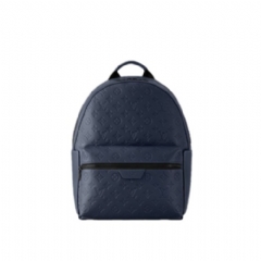 Louis Vuitton Men Discovery Backpack PM Monogram Shadow Navy Blue M14884