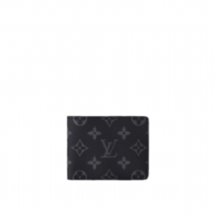 Louis Vuitton Men Slender Wallet Monogram Eclipse Eclipse M62294  