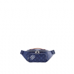 Louis Vuitton Men Rush Bumbag Monogram Heritage Ocean M26821