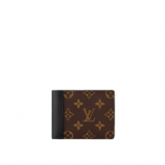 Louis Vuitton Men Multiple Wallet Monogram Macassar Canvas M69408