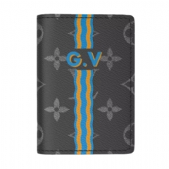 Louis Vuitton Men Pocket Organizer Mon Monogram Monogram Eclipse Canvas P01961