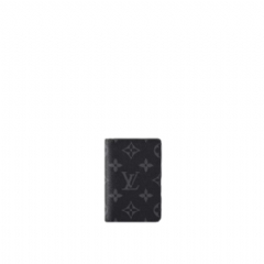 Louis Vuitton Men Pocket Organizer Monogram Eclipse M61696