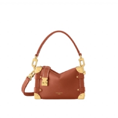 Louis Vuitton Women Side Trunk PM Cognac M15224