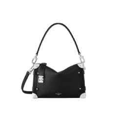 Louis Vuitton Women Side Trunk MM Black M25160