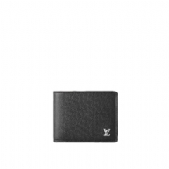 Louis Vuitton Men Multiple Wallet Taiga Leather M30295