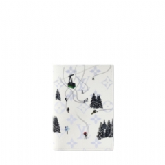 Louis Vuitton Men Passport Cover Monogram Heritage White M27064