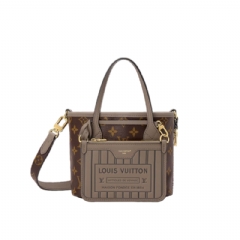 Louis Vuitton Women Neverfull Bandoulière Inside Out BB Dark Fango/Monogram M12109