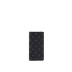 Louis Vuitton Men Brazza Wallet Monogram Eclipse M61697