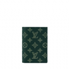 Louis Vuitton Men Passport Cover Monogram Shadow M27147