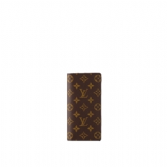 Louis Vuitton Men Brazza Wallet Monogram Canvas M66540