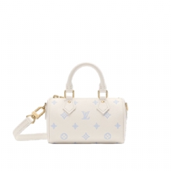 Louis Vuitton Women Nano Speedy Monogram Empreinte Leather M27702