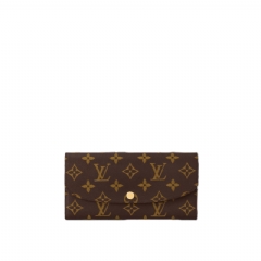 Louis Vuitton Women Emilie Wallet Monogram Fuchsia M60697