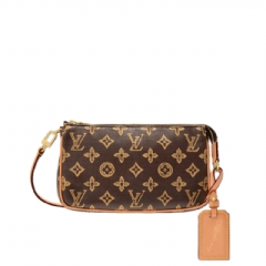 Louis Vuitton Women Pochette Accessoires Other Monogram Canvas Ebène M27718