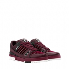 Louis Vuitton Men LV Trainer Sneaker Bordeaux 1AJ964