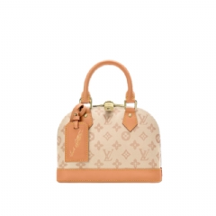 Louis Vuitton Women Alma BB Linen M27525