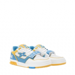 Louis Vuitton Men LV Trainer Sneaker Blue 1AIIXZ