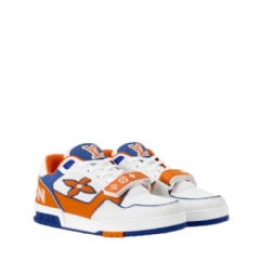 Louis Vuitton Men LV Trainer Sneaker Orange 1AIIYJ