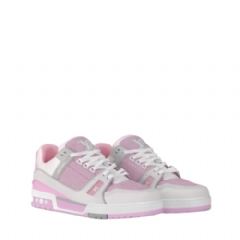 Louis Vuitton Men LV Trainer Sneaker Pink 1AHTF3