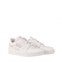 Louis Vuitton Men LV Trainer Sneaker White 1AHTJJ